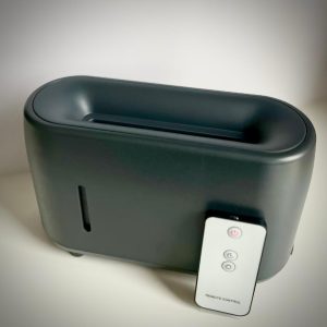 Aroma Diffuser ''openhaard'' Grijs